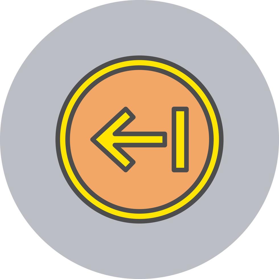 Left Arrow Vector Icon