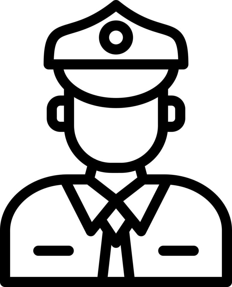 Taxi Driver Vector Icon Design