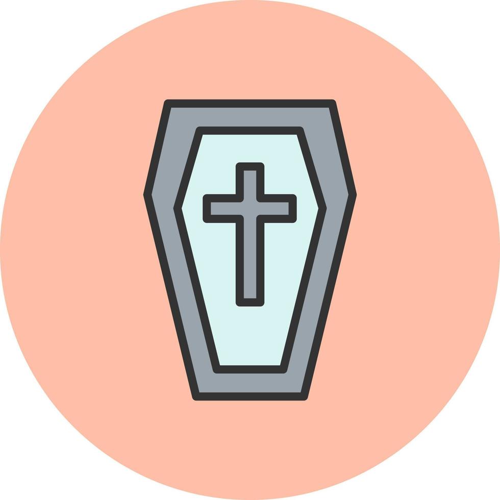 Coffin Vector Icon