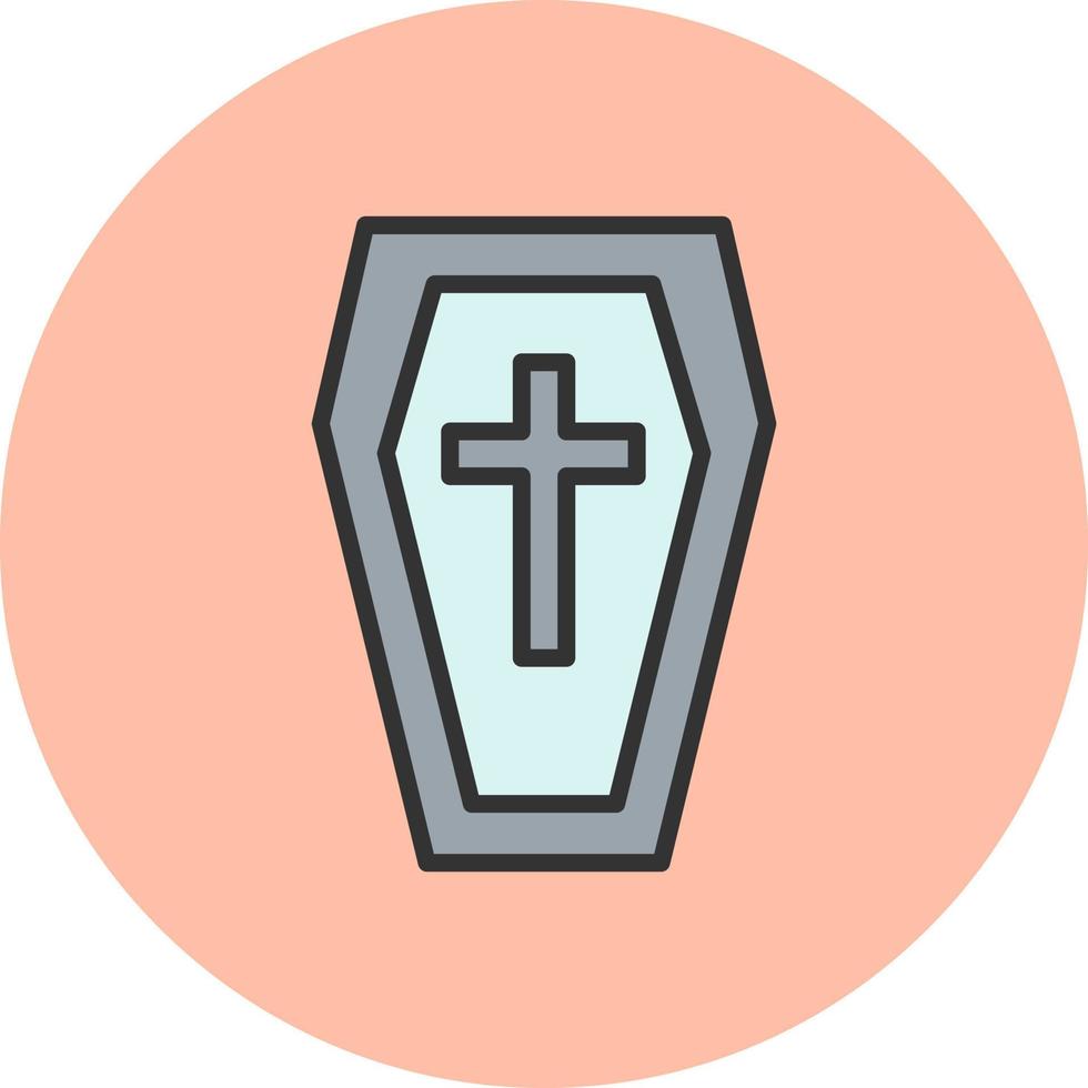 Coffin Vector Icon