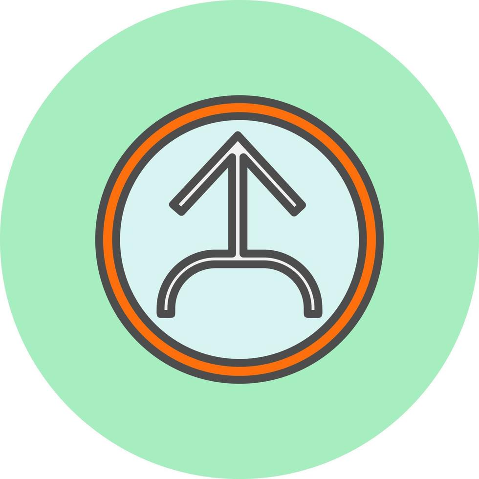 Merge Arrow Vector Icon