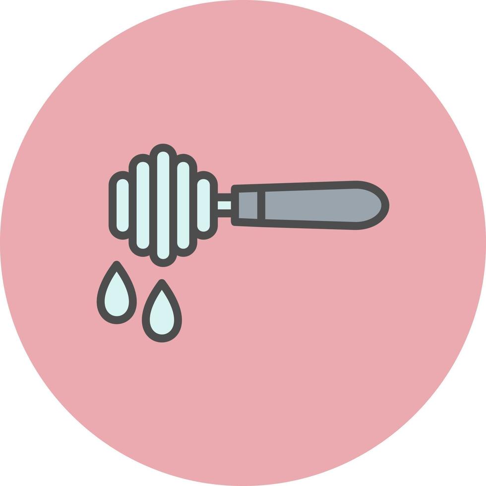 Honey Dipper Vector Icon