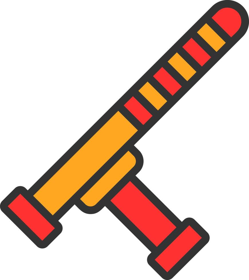 Baton Vector Icon Design