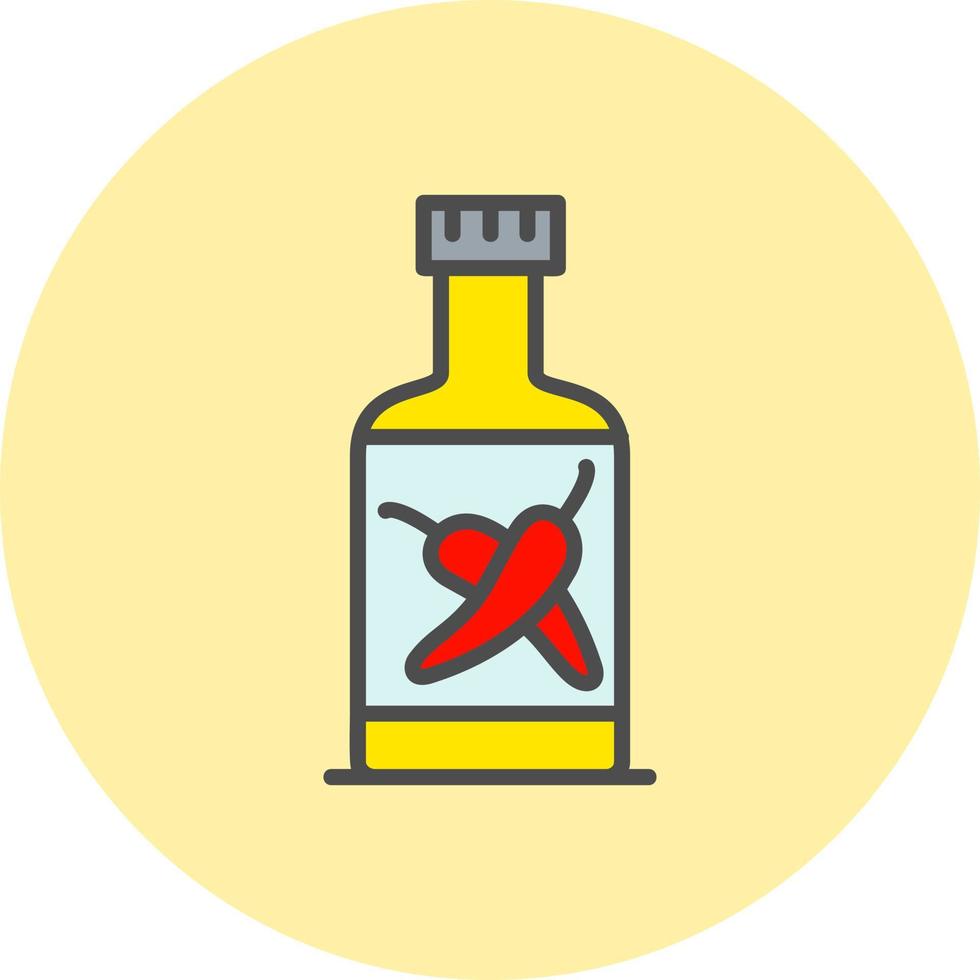 Chili Sauce Vector Icon