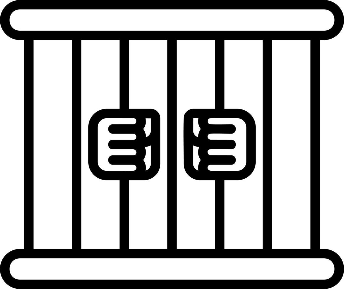 Jail Vector Icon Design