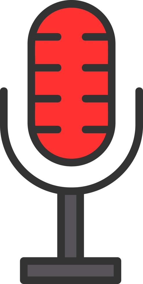 Microphone Vector Icon Design