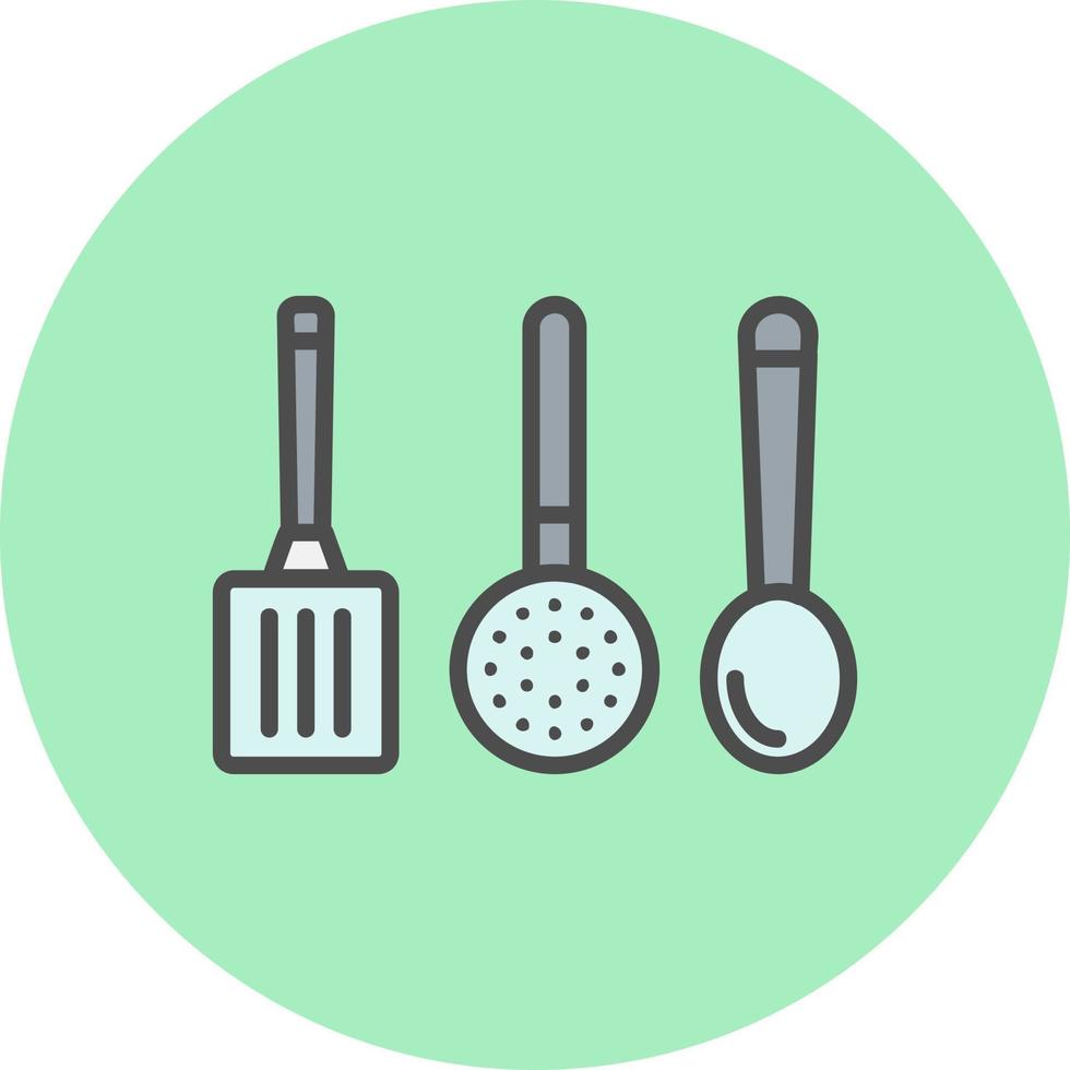 icono de vector de herramientas de cocina