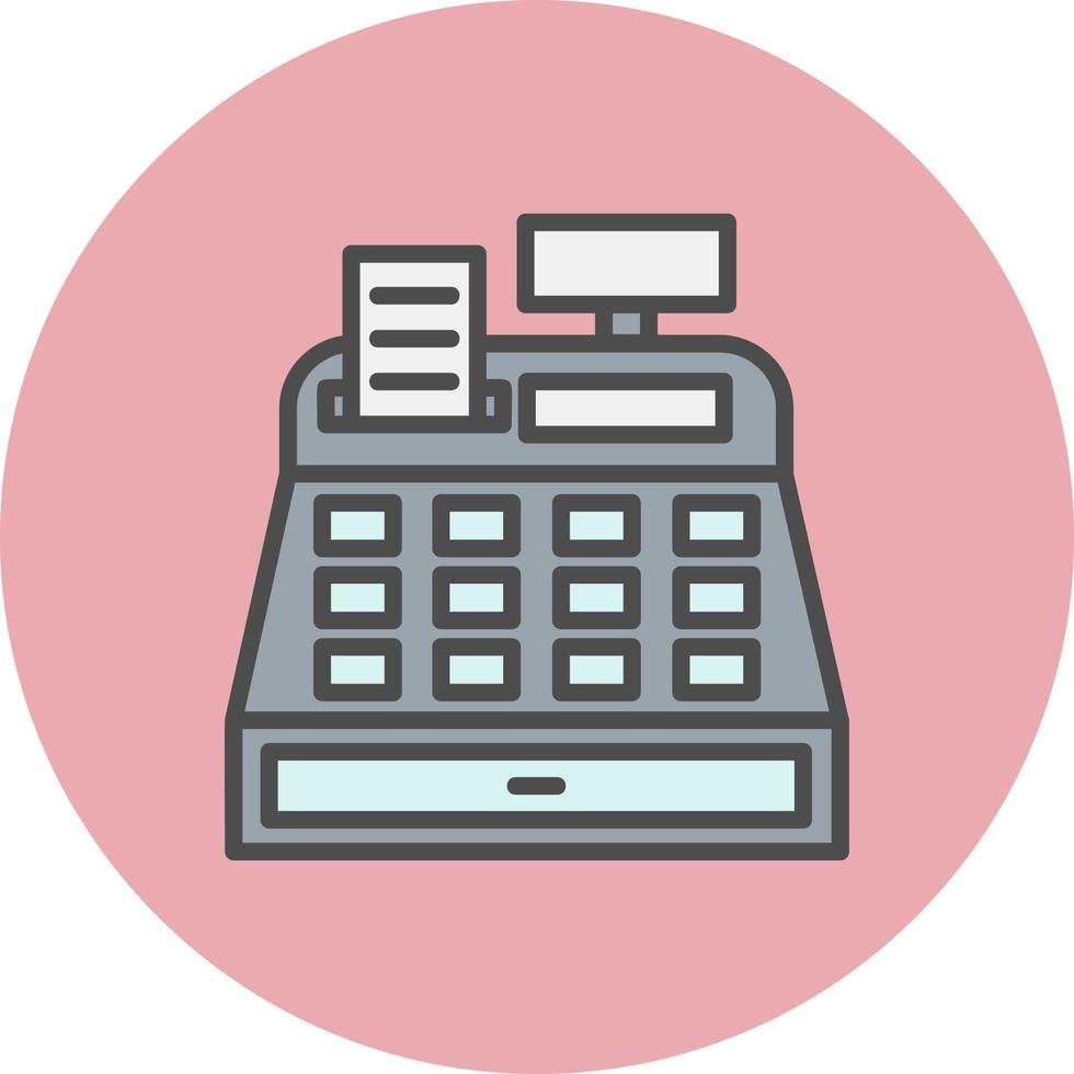 Cash Register Vector Icon