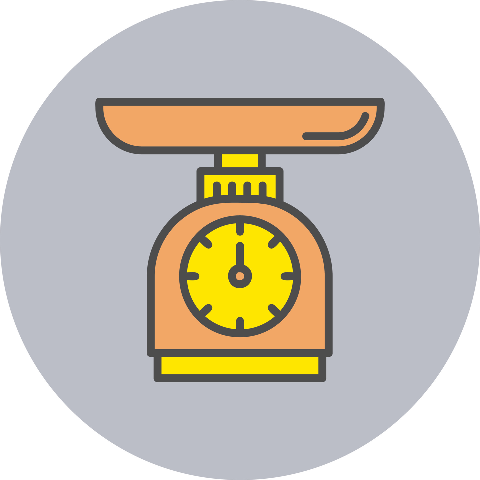 Kitchen Scale Vector Icon 16492613 Vector Art at Vecteezy