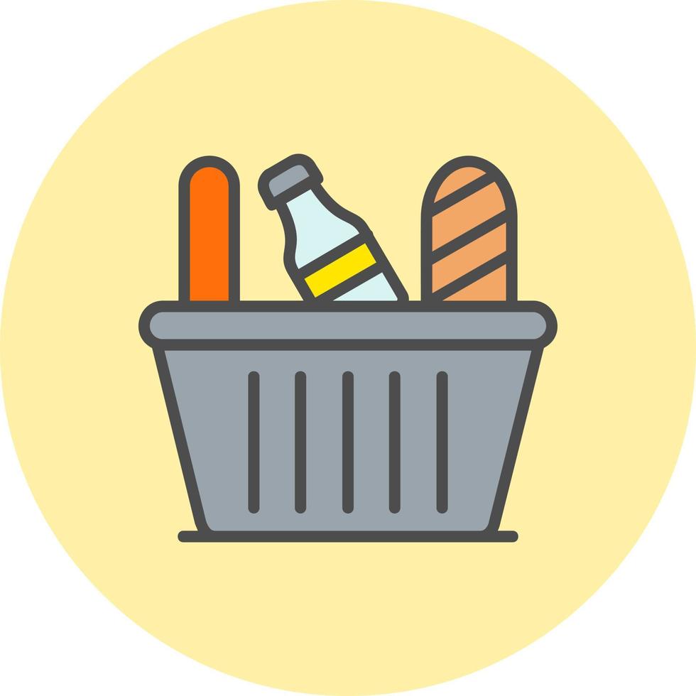 Groceries Vector Icon