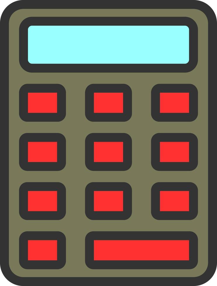 Calculations Vector Icon Design