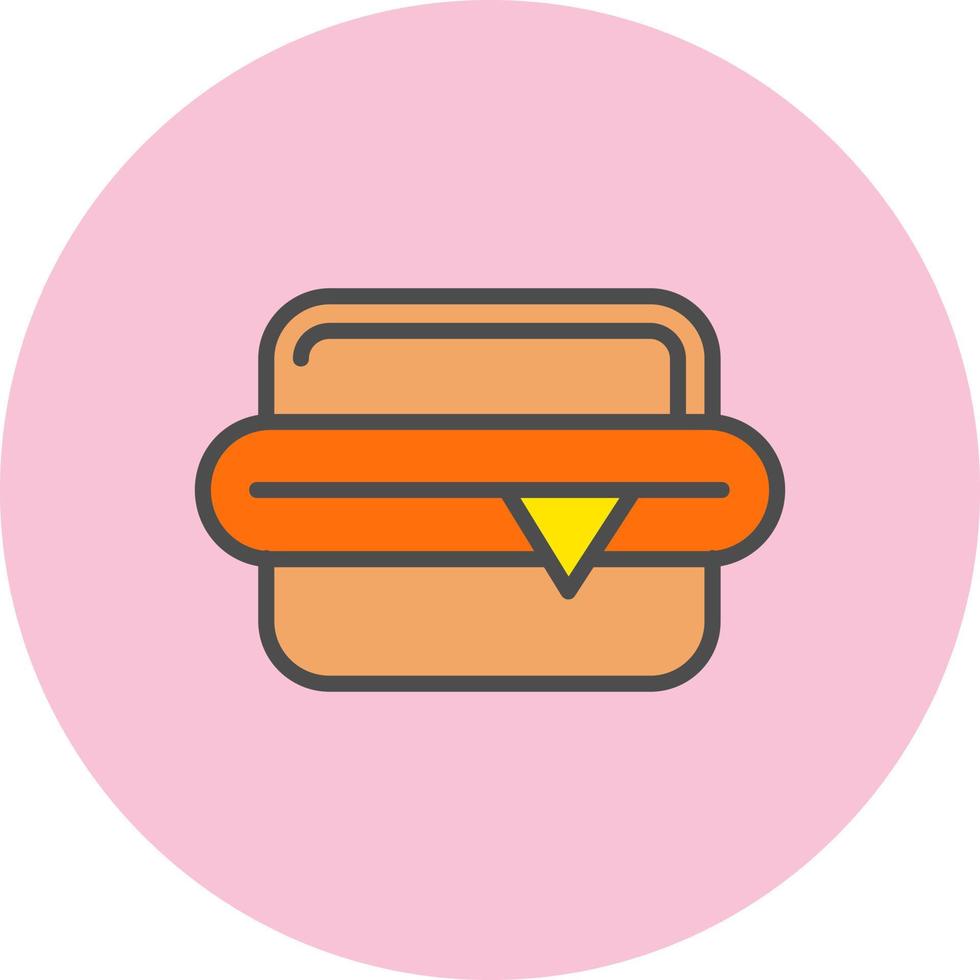Burger Fast Food Vector Icon
