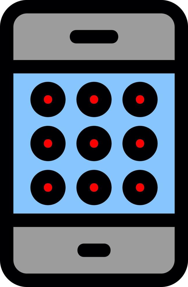 diseño de icono de vector de control de acceso