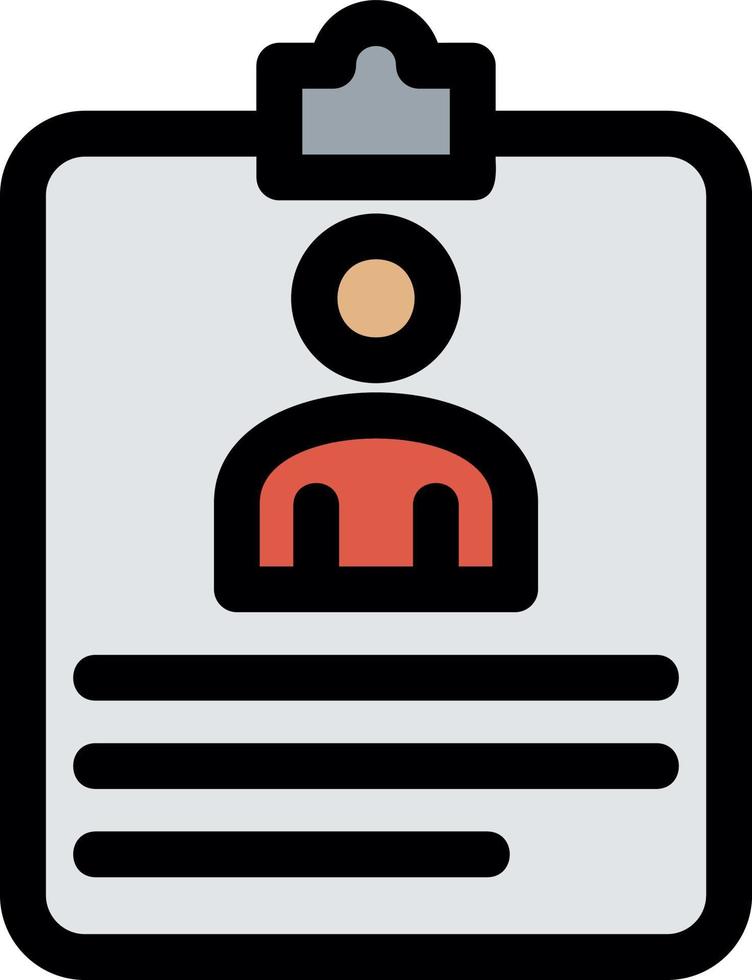 Identifier Vector Icon Design
