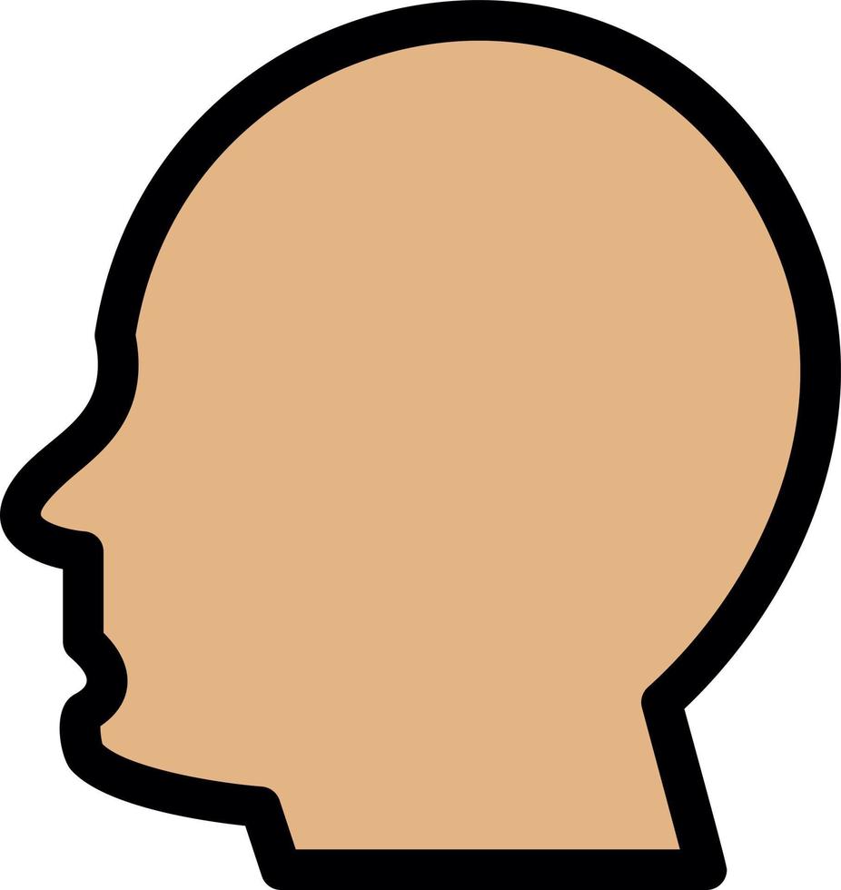 Head Vector Icon Design