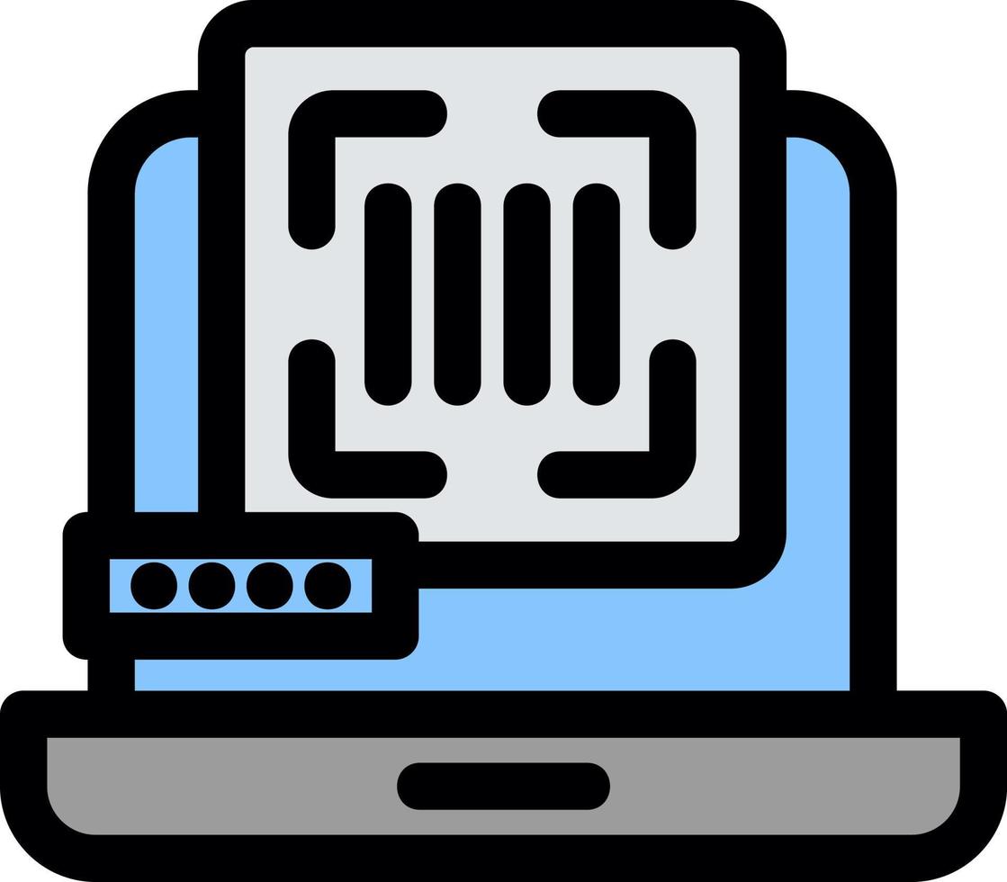 Authentication Vector Icon Design