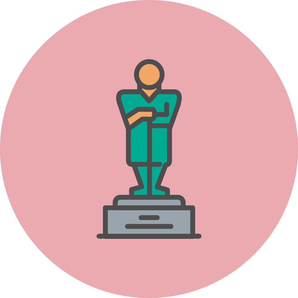 Oscar Vector Icon