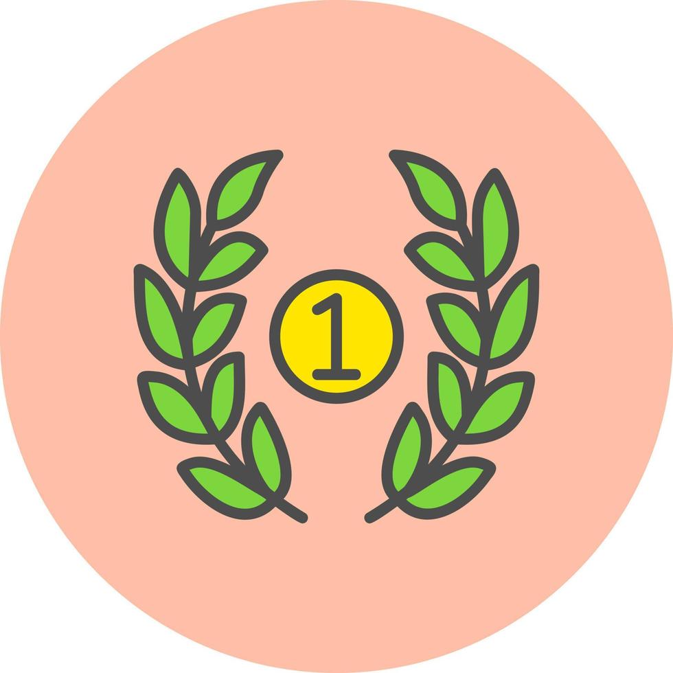 Laurel Wreath Vector Icon