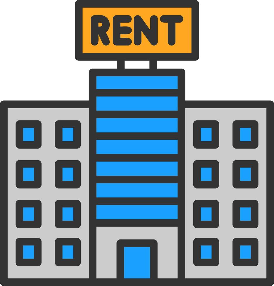 For Rent Vector Icon Design