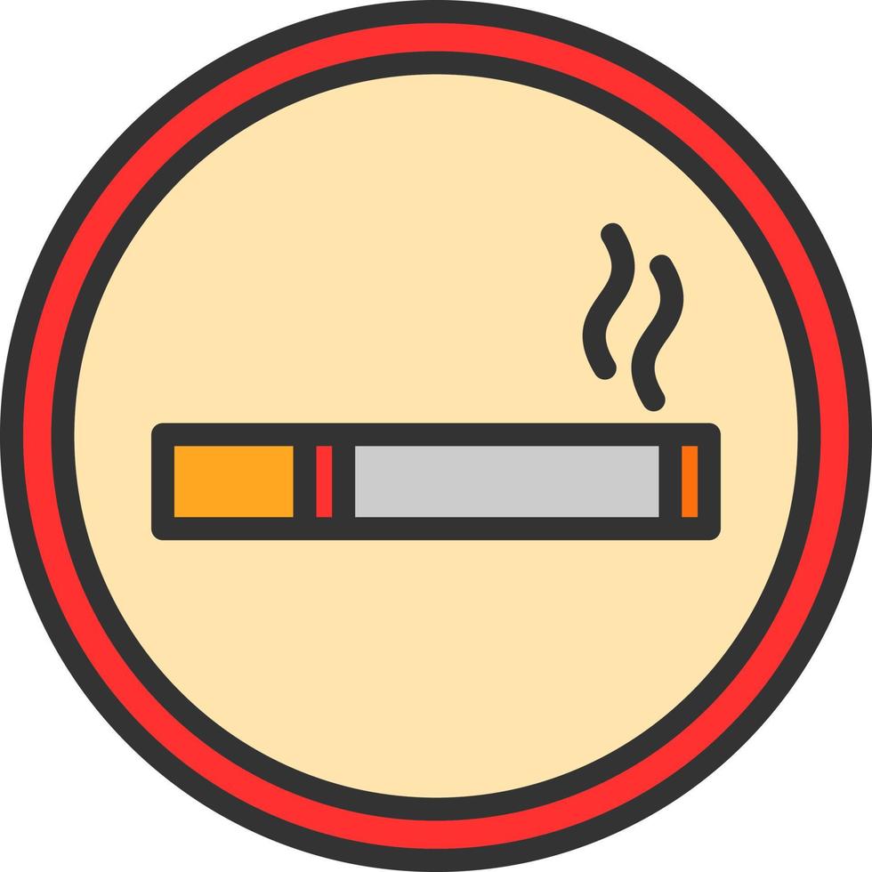 Smoking Vector Icon Design