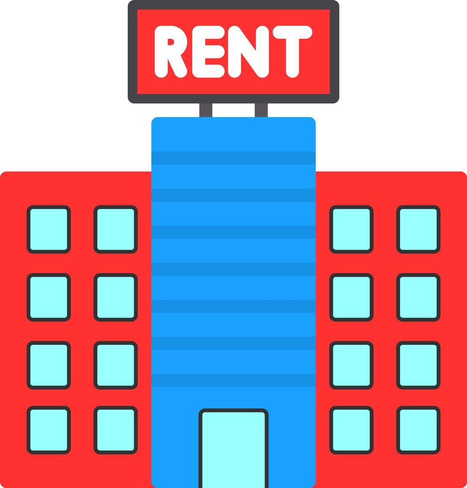 For Rent Vector Icon Design