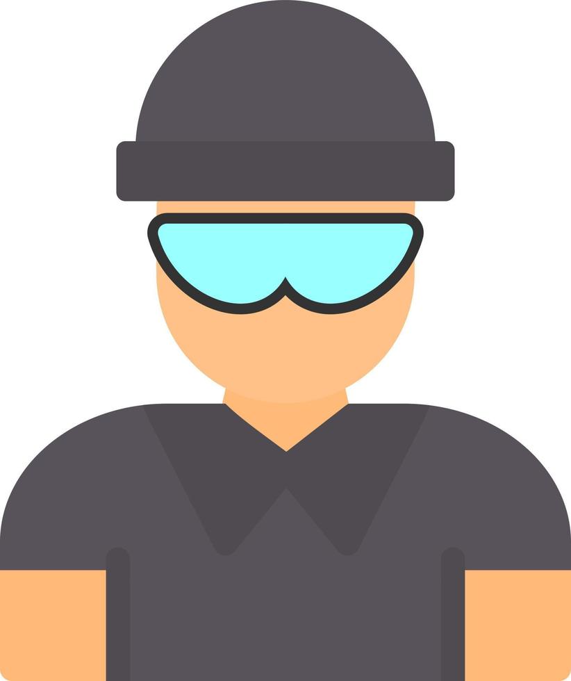 Burglar Vector Icon Design
