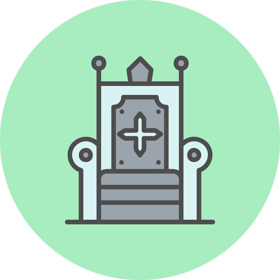 Throne Vector Icon