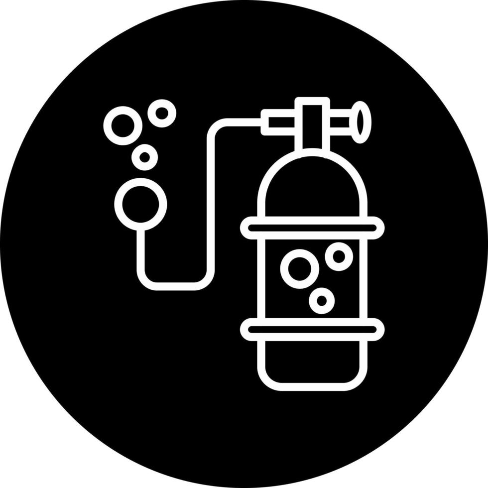 Oxygen Cylinder Vector Icon