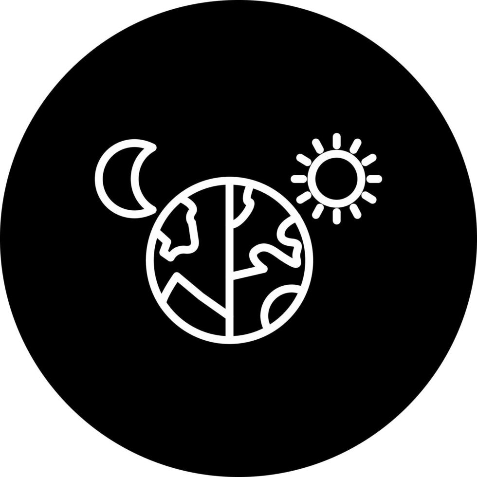 Day and Night Vector Icon