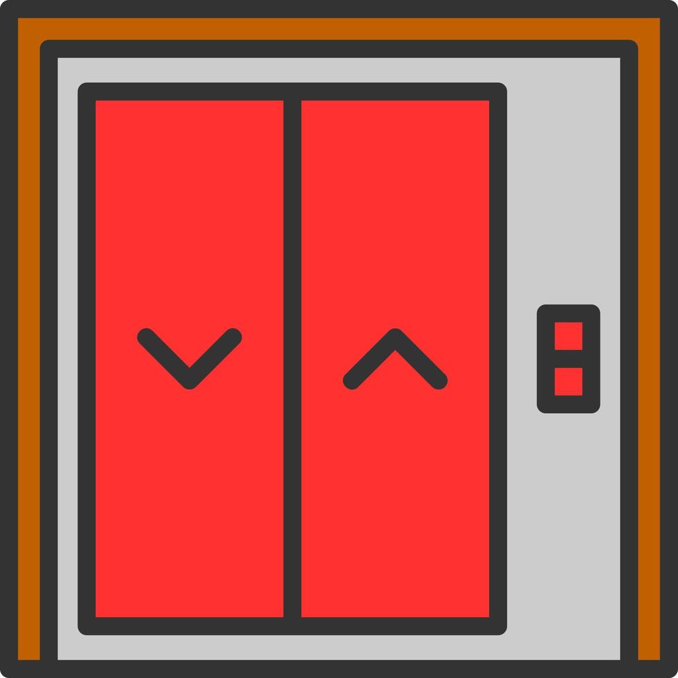 Elevator Vector Icon Design