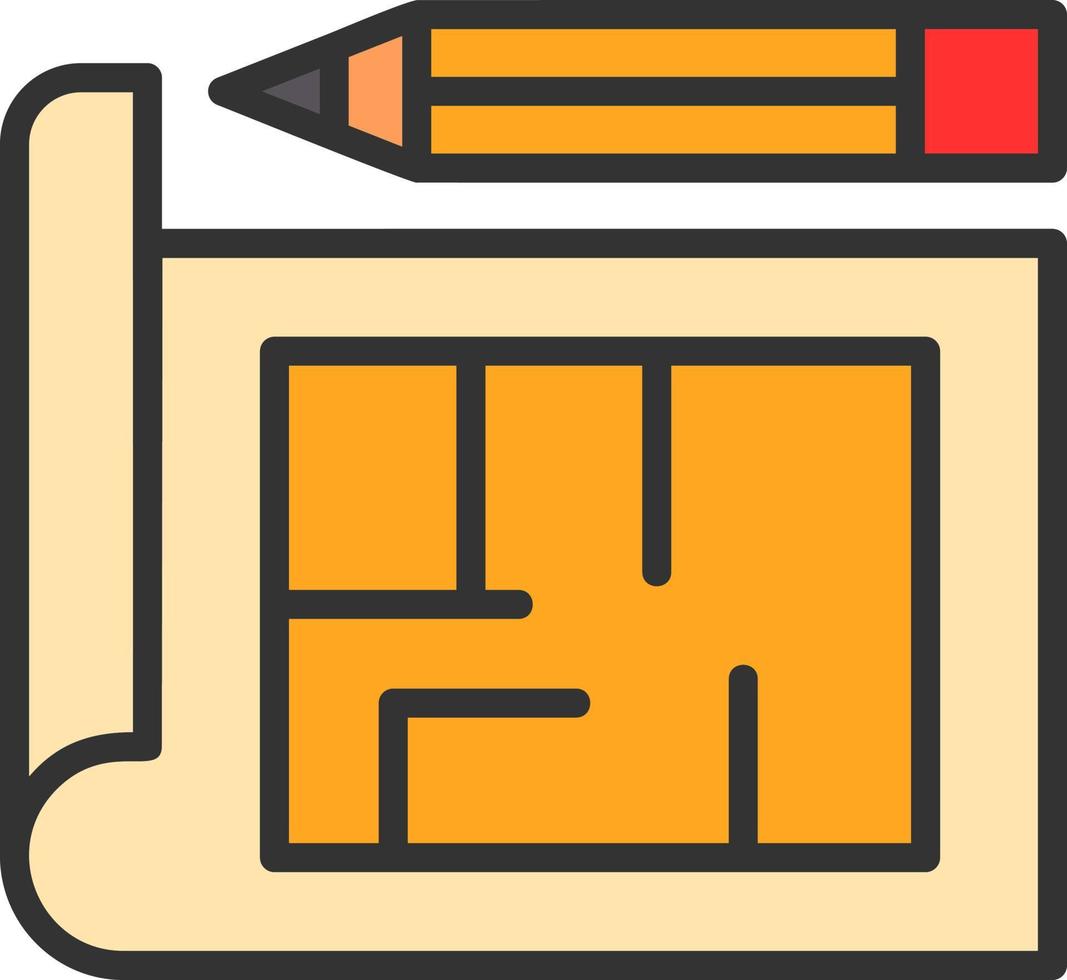 Drawing Vector Icon Design