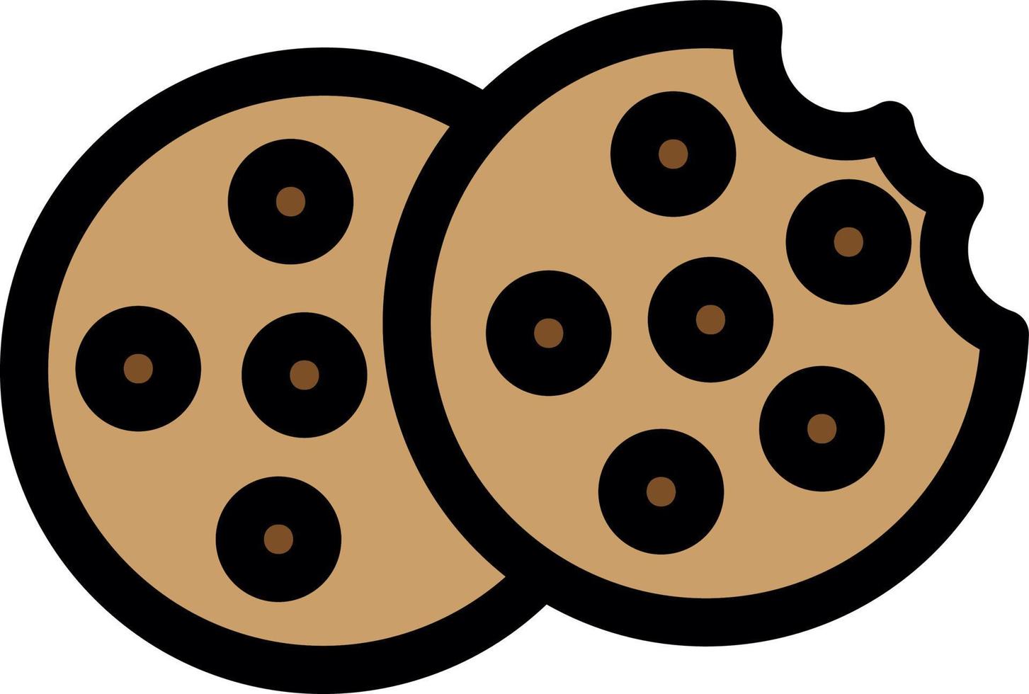 Cookies Vector Icon Design
