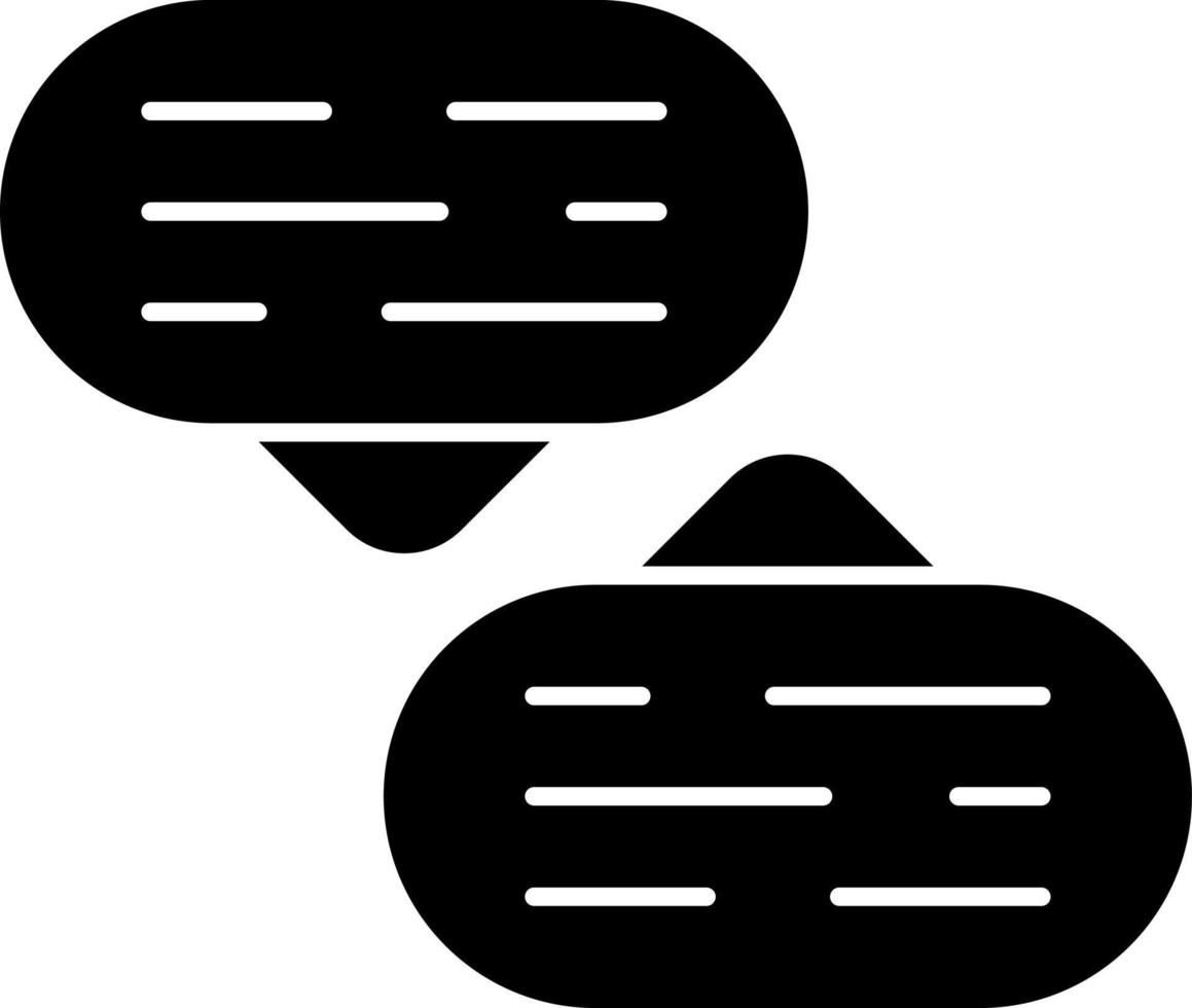 Conversation Vector Icon Design
