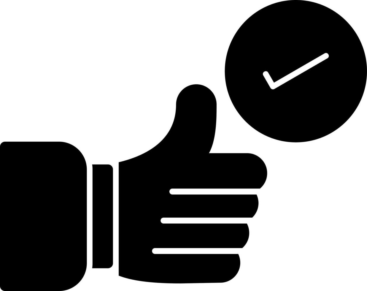 Agree Vector Icon Design