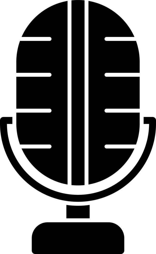 Mike Vector Icon Design