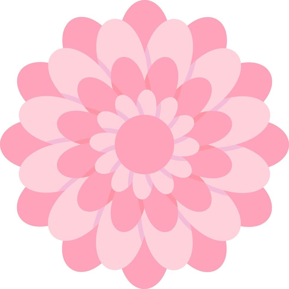 Chrysanthemum Vector Icon Design