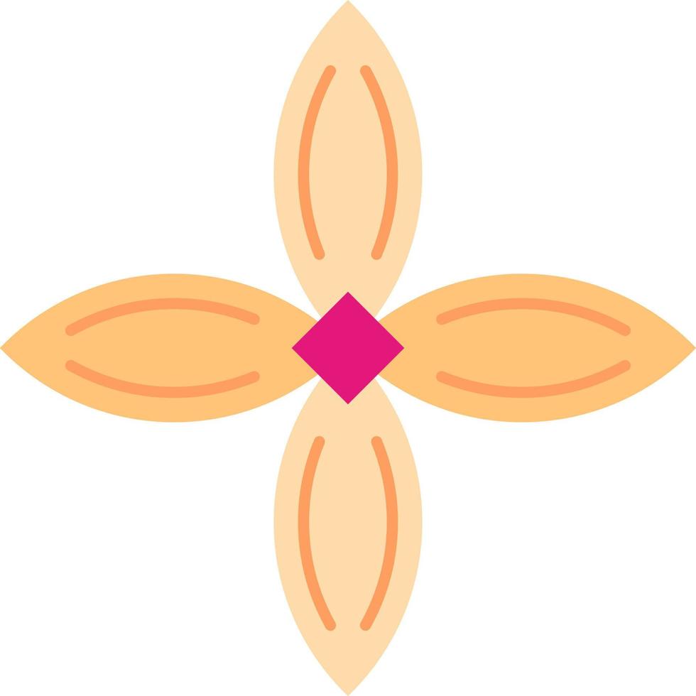 Bouvardia Vector Icon Design