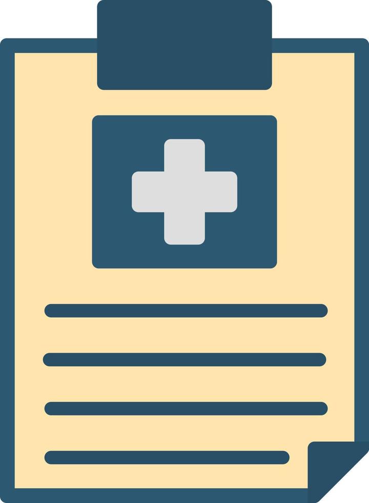 Health Report Vector Icon Design