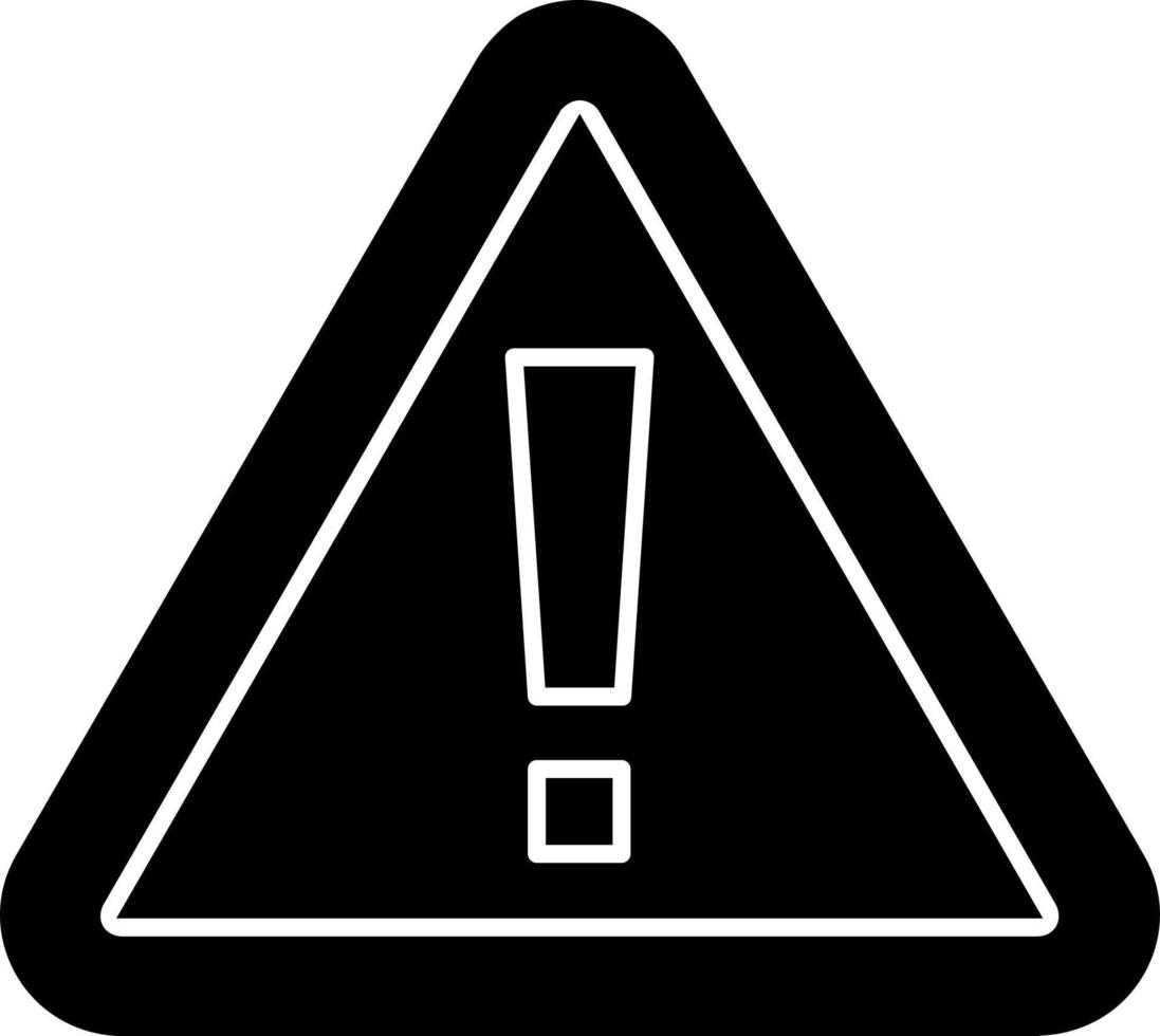 diseño de icono de vector de precaución