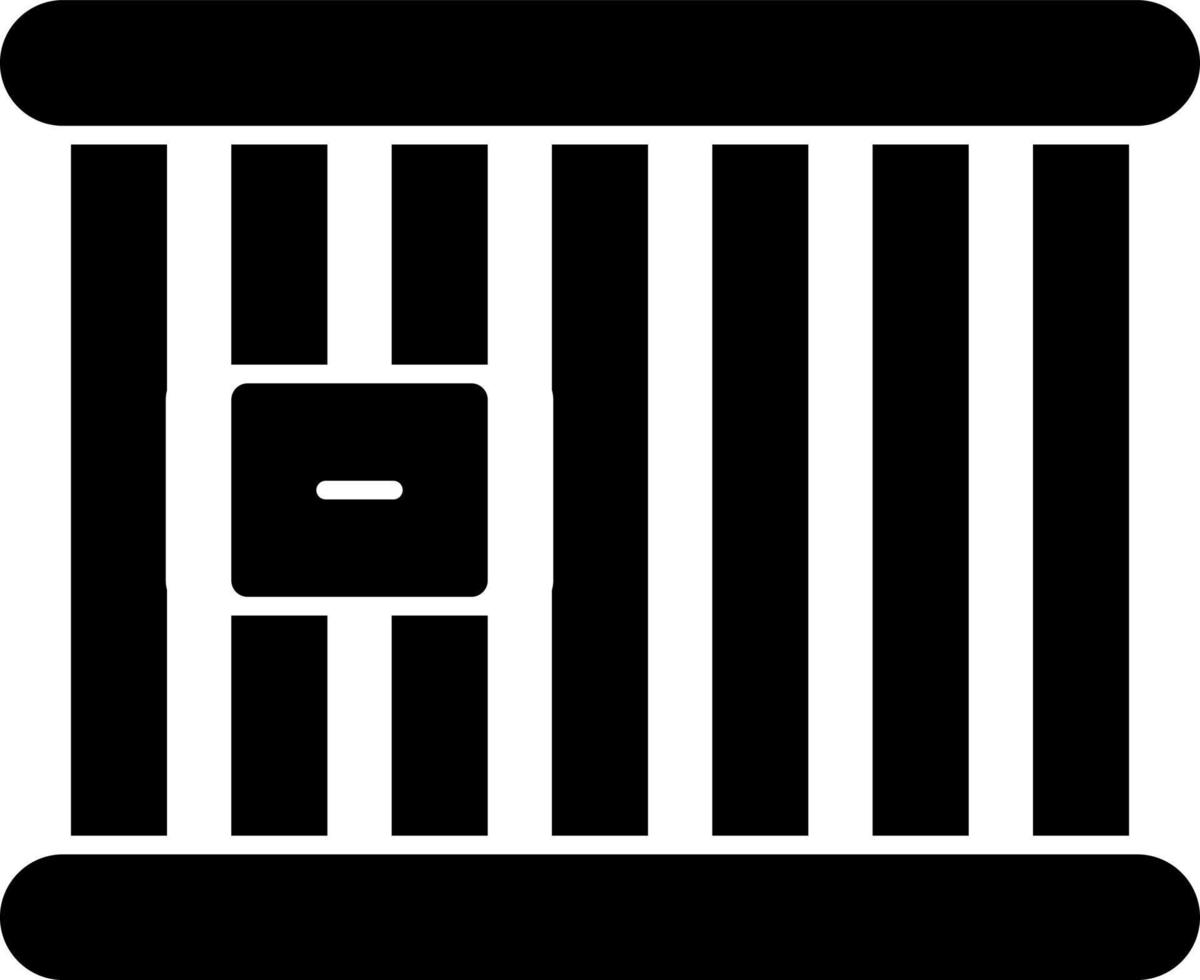 Prison Cell Vector Icon Design