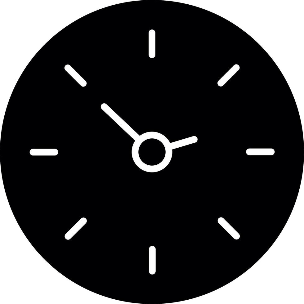 diseño de icono de vector de reloj