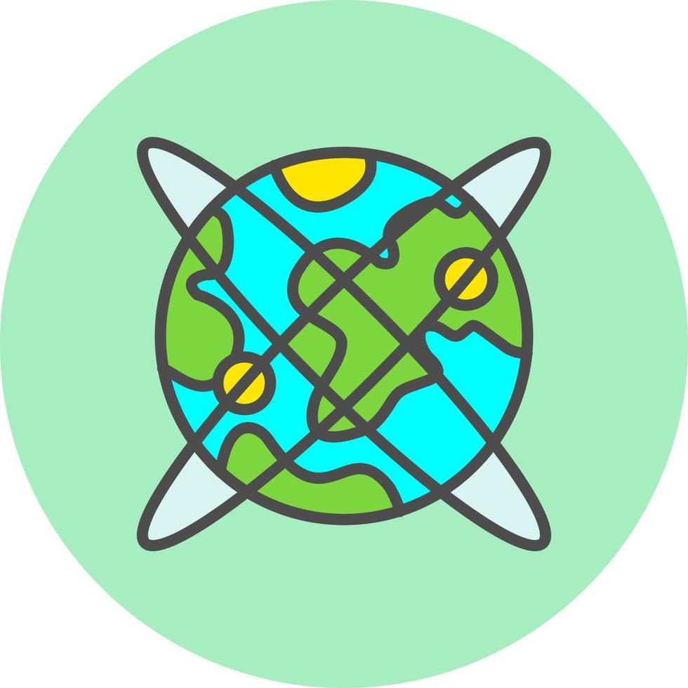 Earth Vector Icon