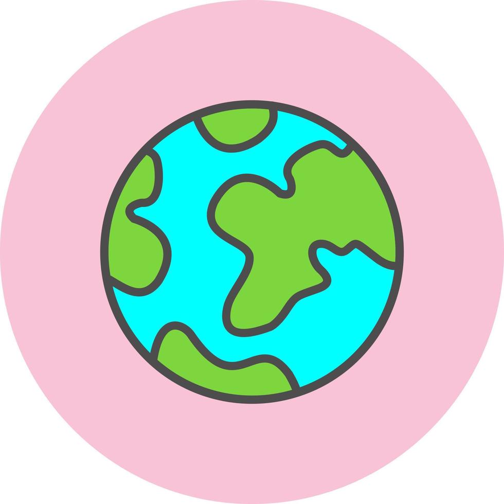 Earth Vector Icon