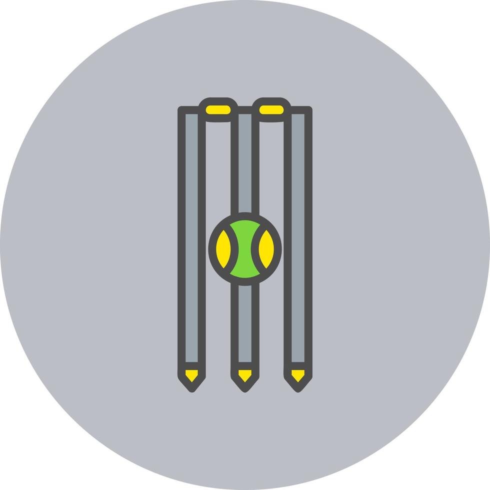 Wicket Vector Icon