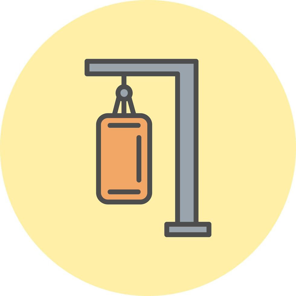 Punching Bag Vector Icon