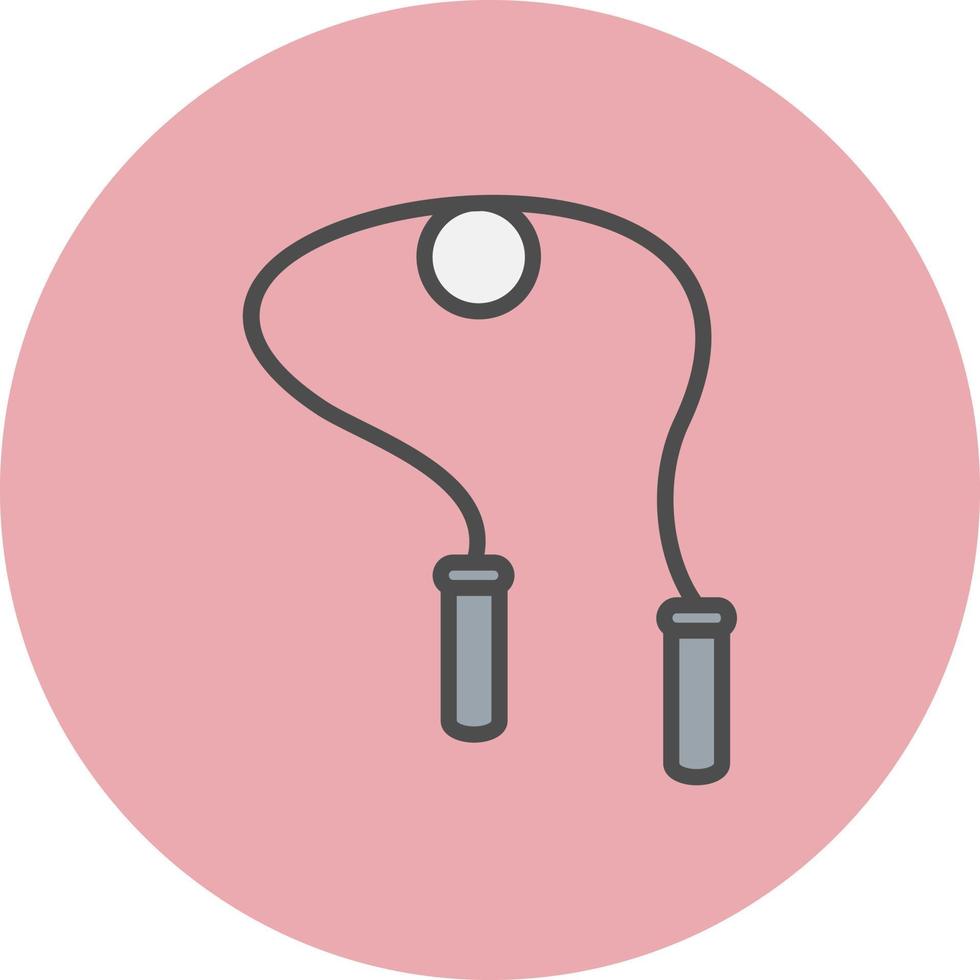 Jumping Rope Vector Icon