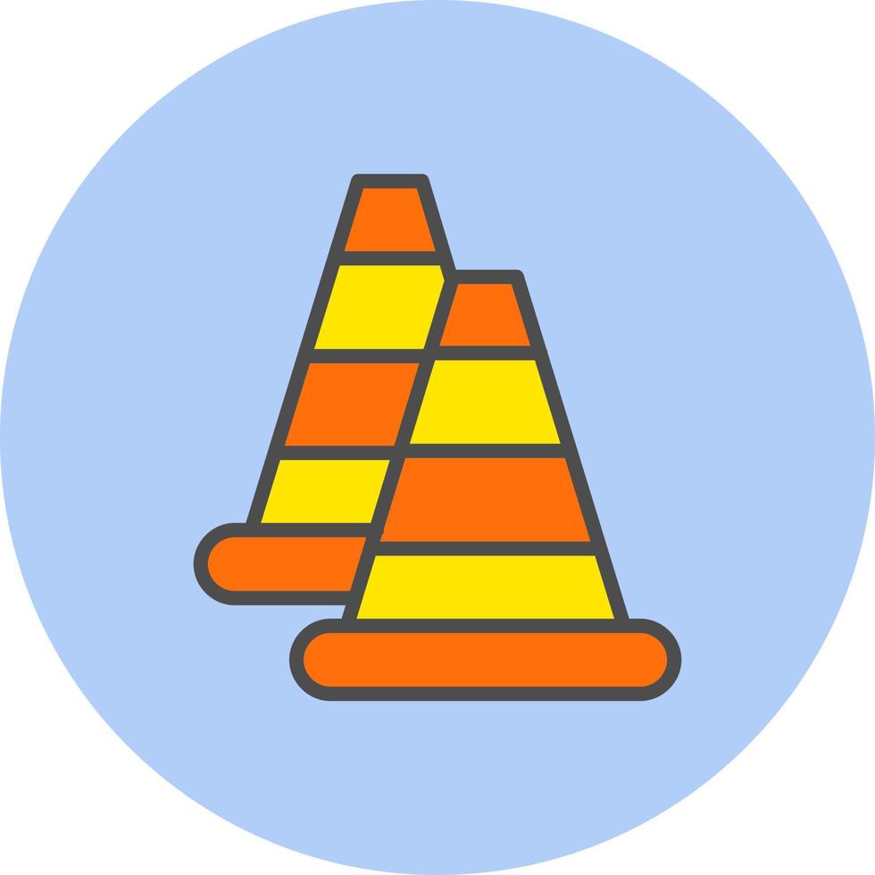Traffic Cone Vector Icon