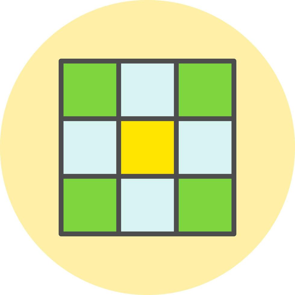 Rubik Cube Vector Icon
