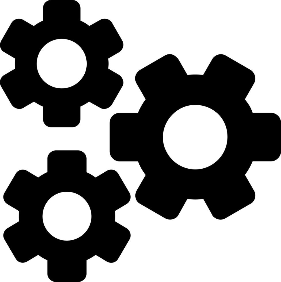 Cogwheel Vector Icon Design