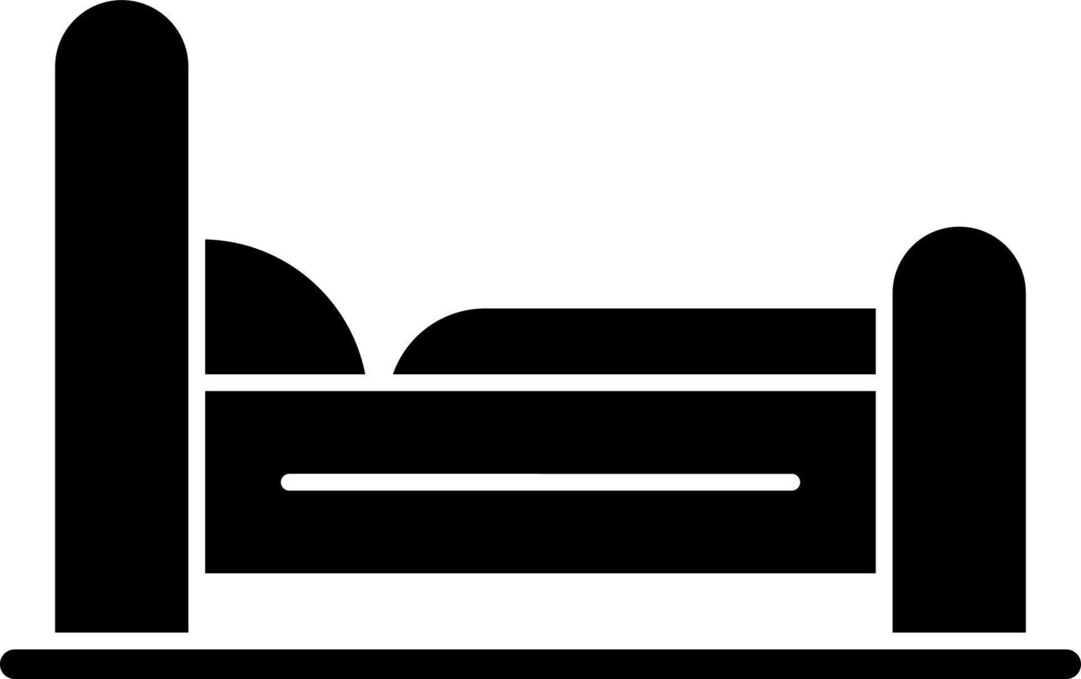 Bed Vector Icon Design